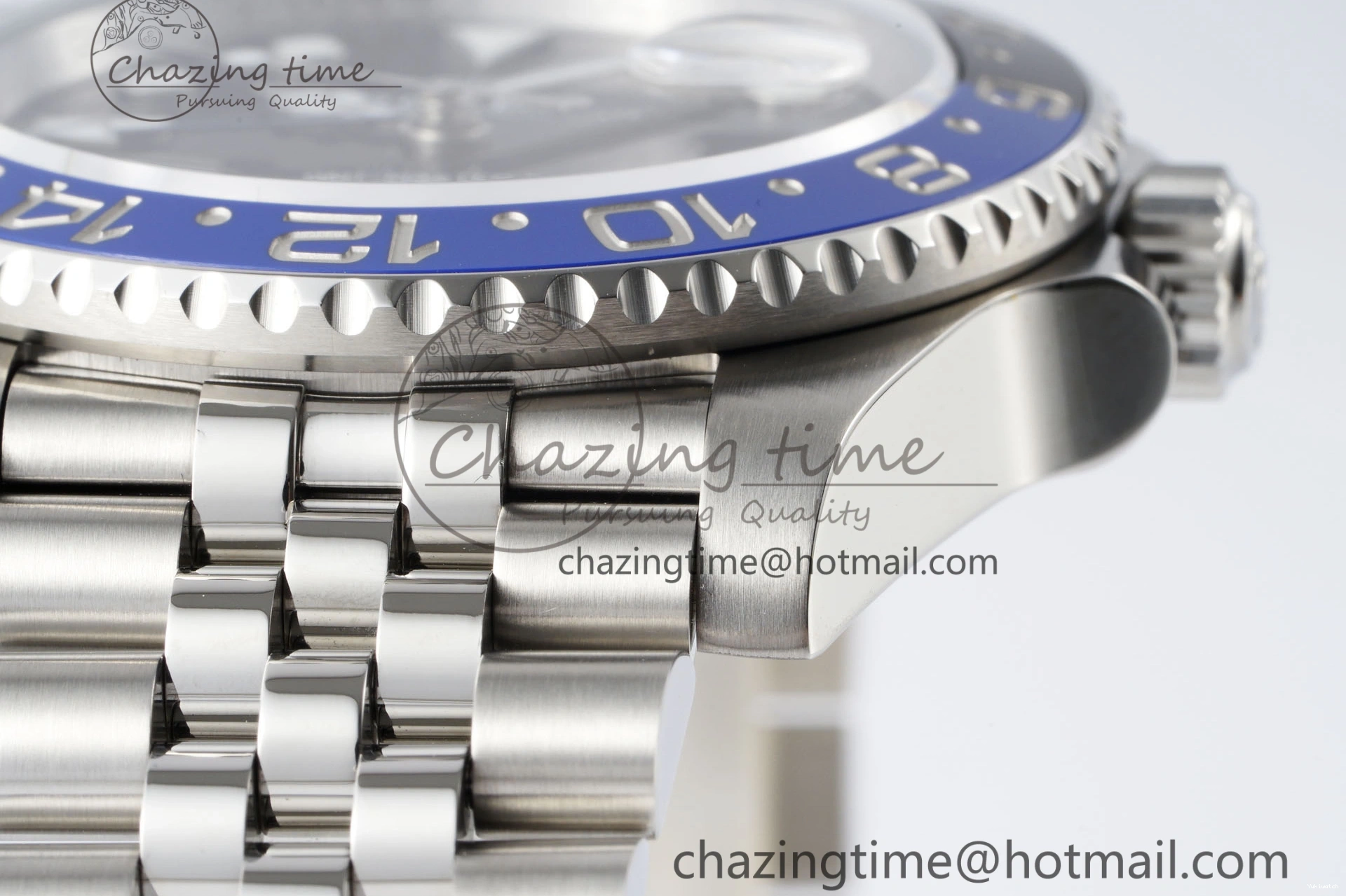 BLNR Jubilee Best Edition 126710 K3285 Factory SS CHS KING GMT II 904L Master Bracelet on 1:1 0105